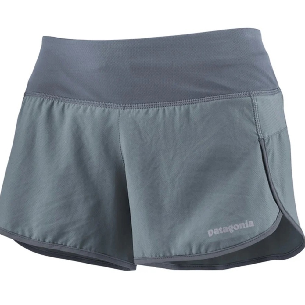 Patagonia Women's Strider Shorts 3.5" Inseam Plume Grey Small NEW WITH TAG - Picture 7 of 7